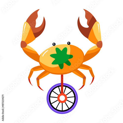 A flat style icon showing an automatic feeder  
