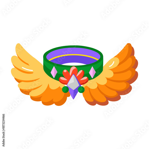 A flat style icon showing an automatic feeder  
