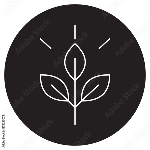 Fiber icon, Natural Fiber Nutrition, Healthy Digestive Fiber, Power of Plant Fiber, vector