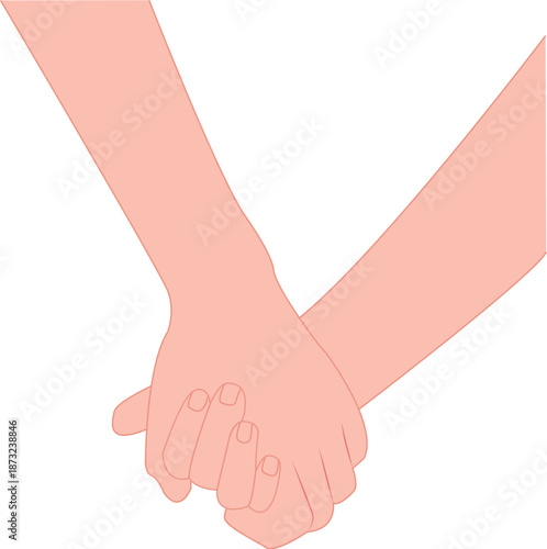 Shaking hands. Two hands gesture. Hold someone else's hand to help men give hand other  