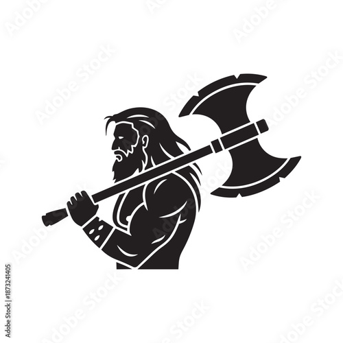 vector illustration of a knight with sword