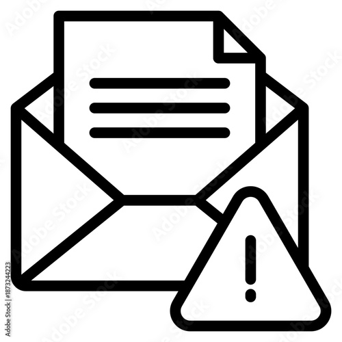 scam icon in vector illustration