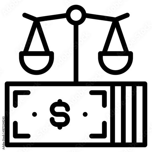 Corruoption icon in vector illustration