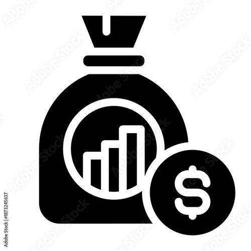  icon glyph style vector illustration