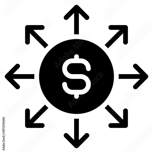 Unethical practice icon glyph style vector illustration