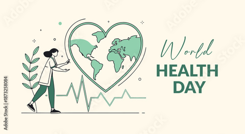 Promoting global well-being and healthcare on world health day