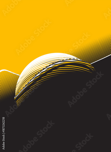 Abstract hurling background. Sports concept
