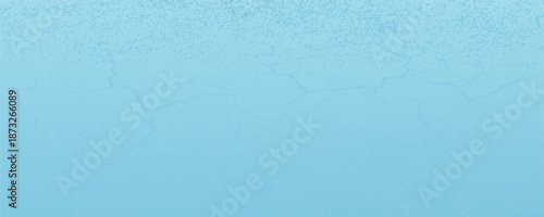 Empty palm shadow blue color texture pattern cement wall background. Used for presentation business nature organic cosmetic products for sale shop online