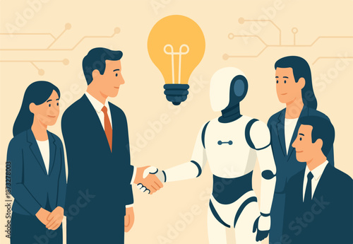 Protective leader, courage or leadership to protect team colleagues, aspiration or support for employee to solve problem Ai.