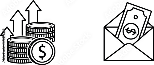 Increasing money and cash payment