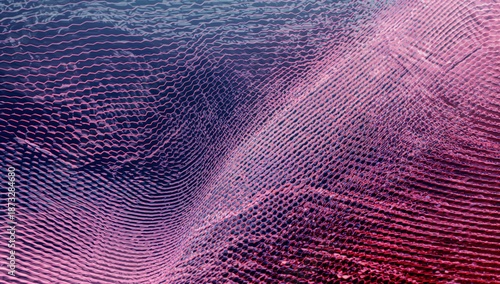 Patterns Created by Light and Texture in Abstract Design With Colorful Waves ...