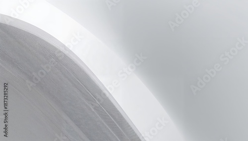 Curves and Lines Create a Soft Texture in a Gray and White Setting