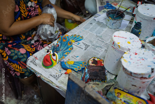 Traditional Sri Lankan hand made masks