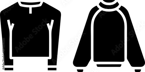 Long Sleeve Shirt Clothing Icon

