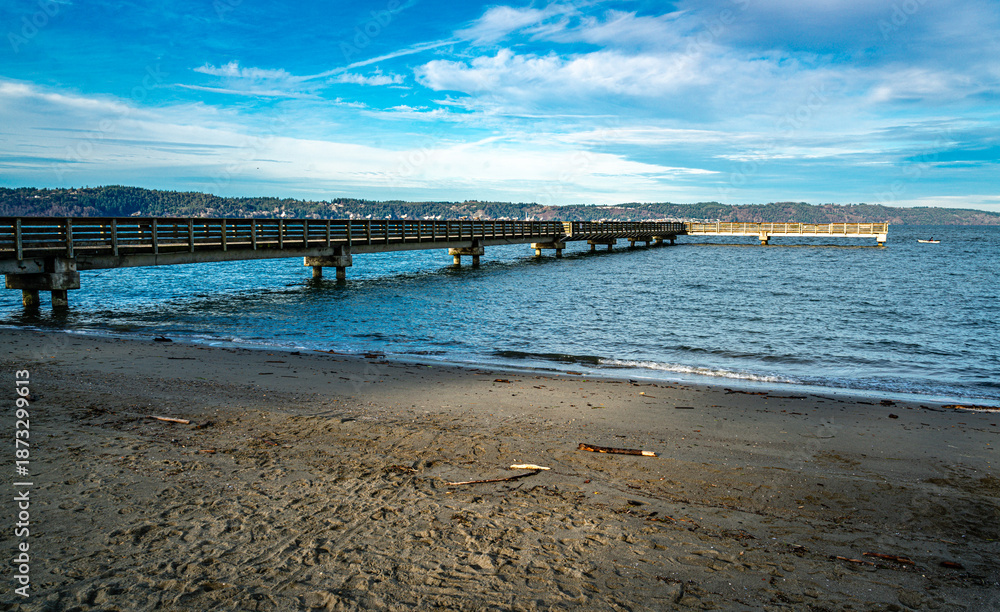 Obraz premium Puget Sount Pier