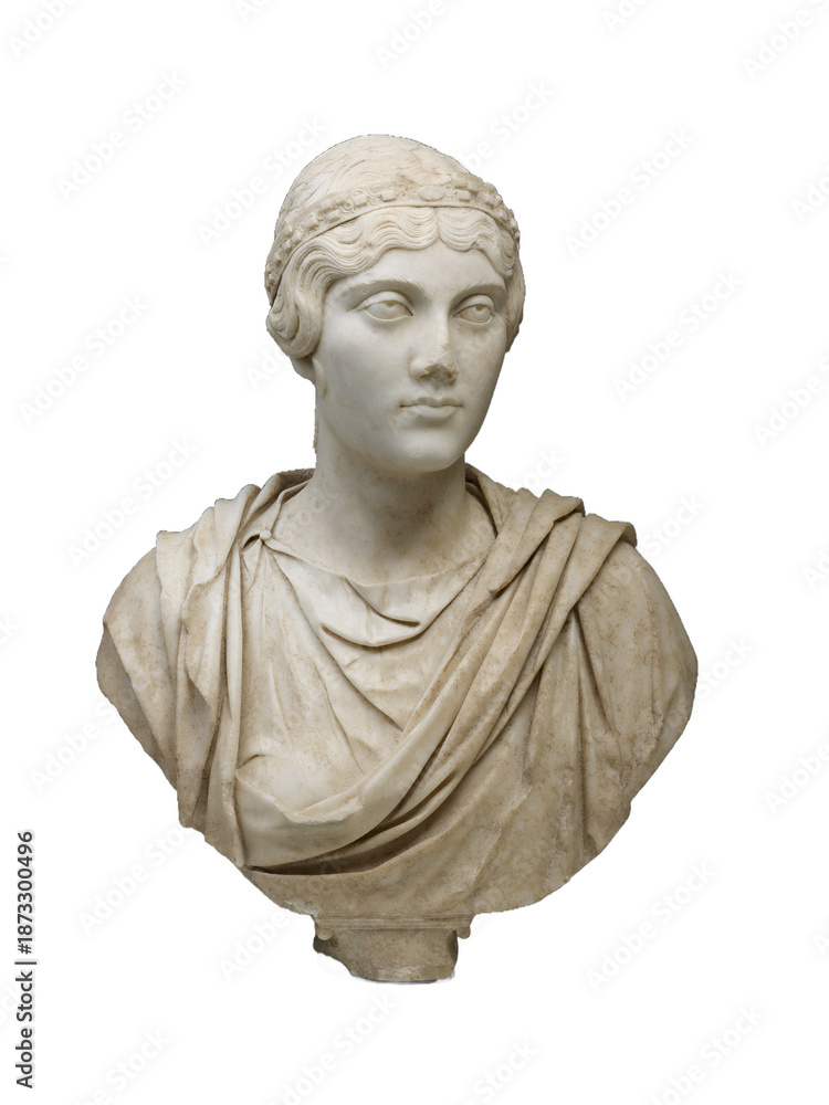 Obraz premium Saint Statue Public gallery transparent