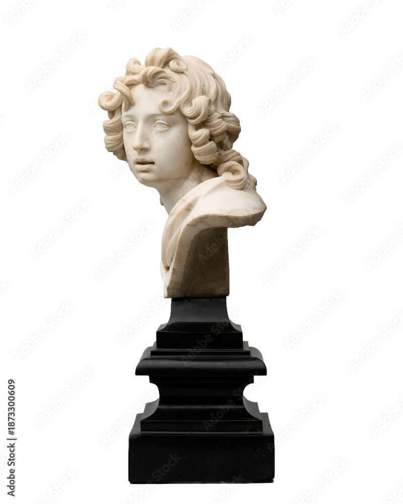 Fototapeta premium Saint Statue Public gallery transparent
