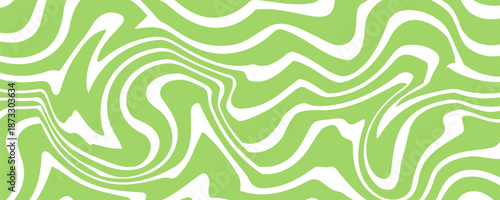 Trippy burst lines background. Psychedelic wavy stripes wallpaper. Linear sunburst swirl. Twisted and distorted curly texture.