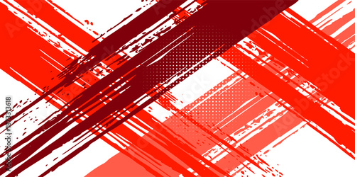 Red and white tire track background. red and white tire track background.