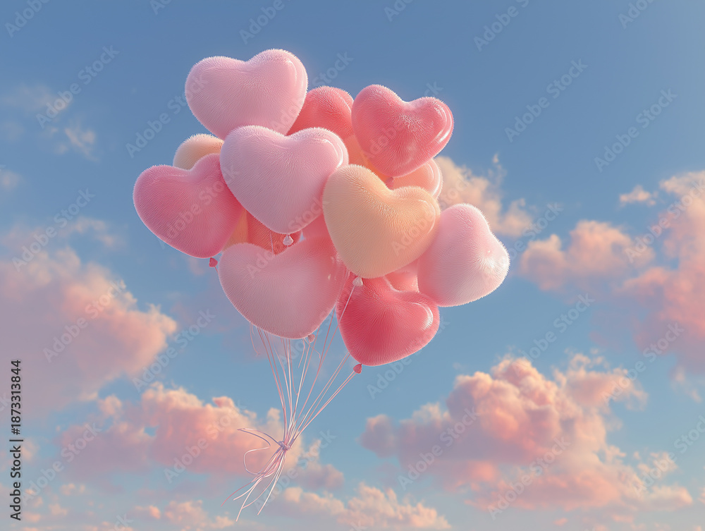 Fototapeta premium Valentine theme image