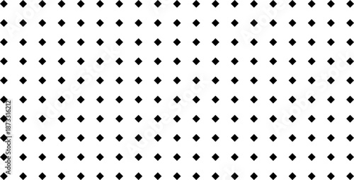 Black dots background, dotted pattern, floor diamonds, square mosaic