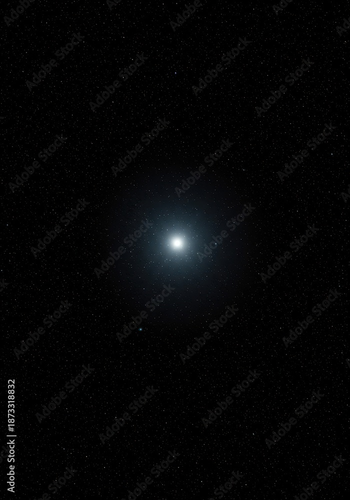 Fototapeta premium A vast expanse of the deep black night sky filled with countless bright, shimmering stars and distant celestial light ,exploration ,texture ,glitter
