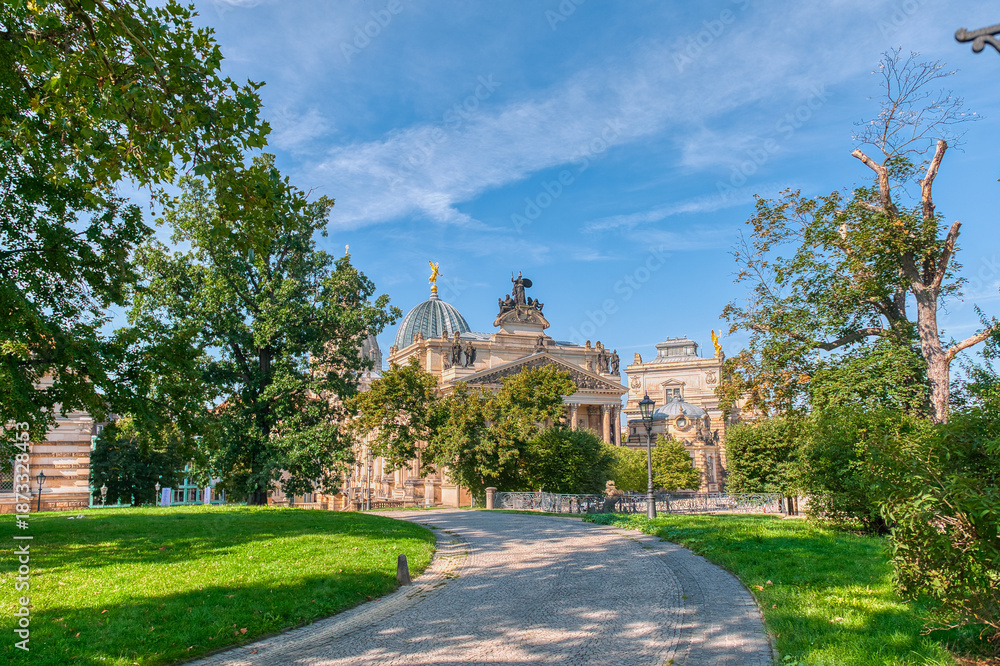 Fototapeta premium Dresden is the capital of the state of Saxony, in eastern Germany.