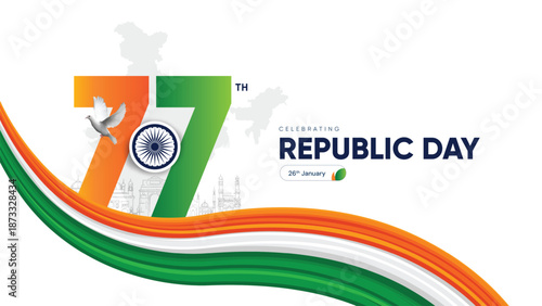 77th Republic Day Design