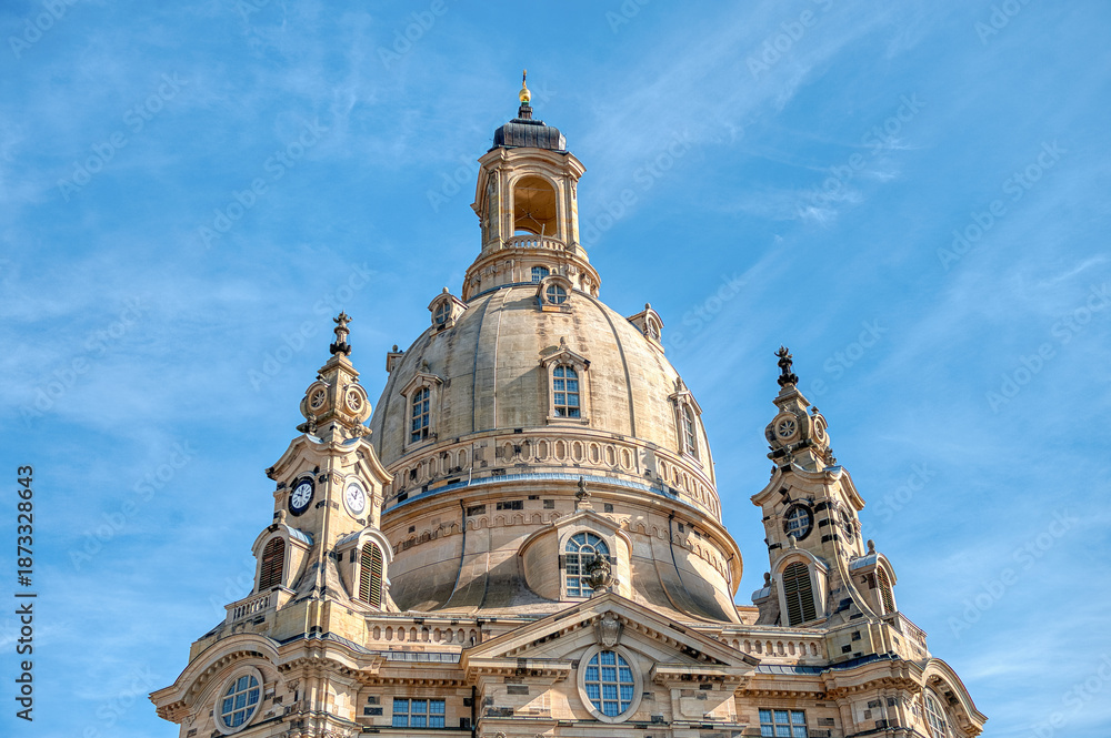 Fototapeta premium Dresden is the capital of the state of Saxony, in eastern Germany.