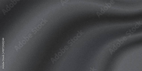 Abstract black gradient background with a subtle grain texture effect