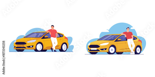  car isolated on a white background