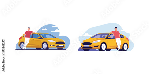  car isolated on a white background