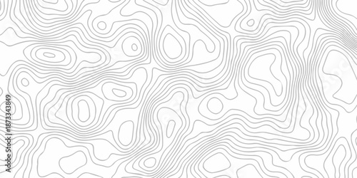 Abstract topography pattern seamless lines sea map modern design white background. Abstract digital topographic contour map concept space geometric strip grid line. Natural discovery of maps.