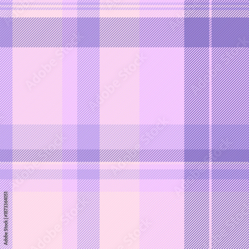 Customize textile tartan plaid, outside fabric seamless texture. Scratched background pattern check vector in light and indigo colors.