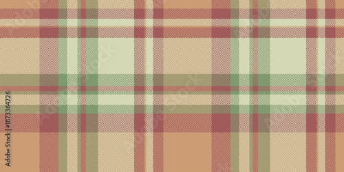 African texture check textile, track vector background fabric. Colourful pattern tartan plaid seamless in light and orange colors.