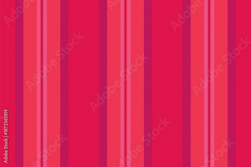 Modern background stripe seamless, complexity texture vertical lines. Occupation fabric textile vector pattern in red and pink colors.