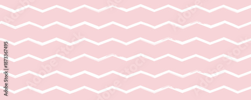 Seamless pattern with zigzag print. Pastel colors for wallpaper or textile. Abstract vector illustration.
