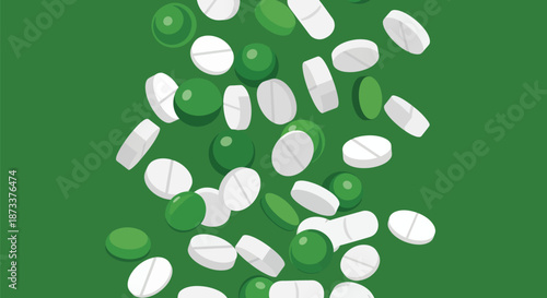 pebbles, stones, rocks, scattered, green background, floating, levitating, translucent, ethereal, 4k, high resolution, photorealistic
