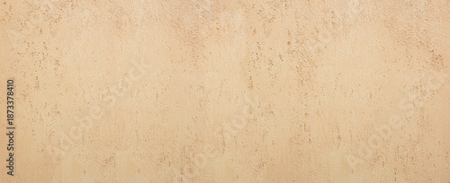 Beige textured wall plaster rough surface background © Kornienko Alexandr