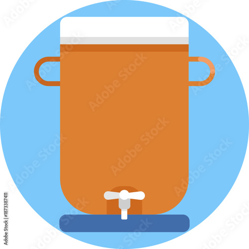 Illustrates a courtside water dispenser essential for maintaining player performance and endurance throughout basketball activities.