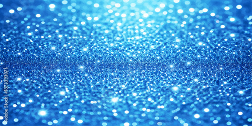 Abstract blue liquid texture featuring macro water drops and bubbles on a clean glass surface creates a cold aqua nature pattern for a wet wallpaper background