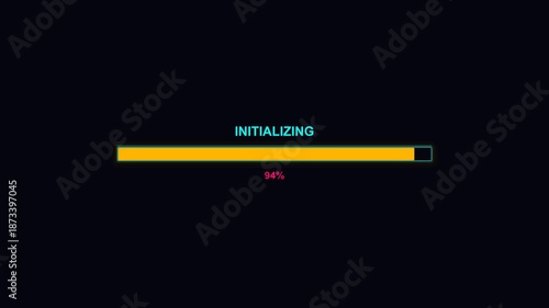 Wallpaper Mural Animation shows a progress bar starting from empty and filling to 100 percent Torontodigital.ca