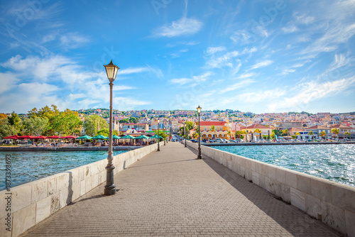 Argostoli town on the island of Kefalonia