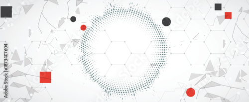 Сircuit board concept or technology system design. Secure cyber background