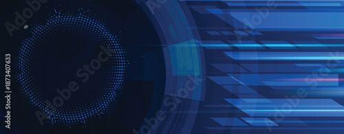 Сircuit board concept or technology system design. Secure cyber background