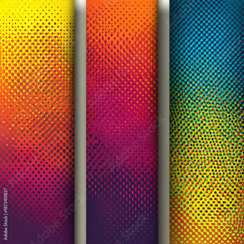 Rainbow colored fabric texture closeup.