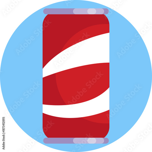 A classic soda can icon, representing a cold beverage available in vending machines.