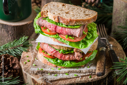 Delicious and homemade lumb...
