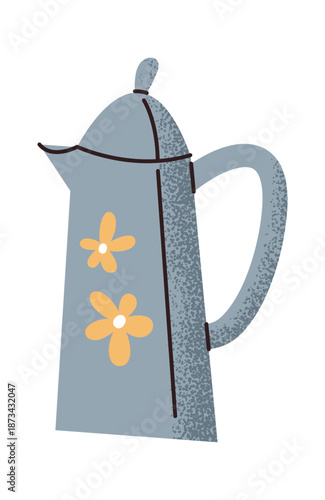 Classic teapot for brewing sticker
