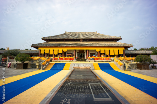 Tablou pe pânză Xu Shen Cultural Park, Henan Province, China